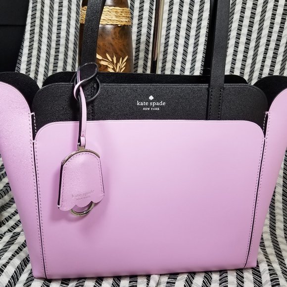 kate spade Handbags - Magnolia Street Lavender Kate Spade Double Pocket